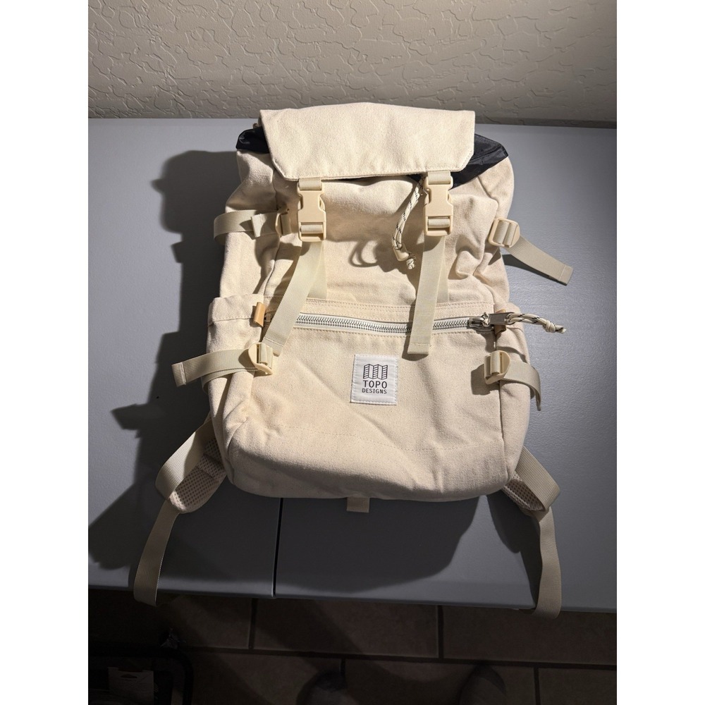 Vintage Topo Designs Klettersack Canvas Backpack